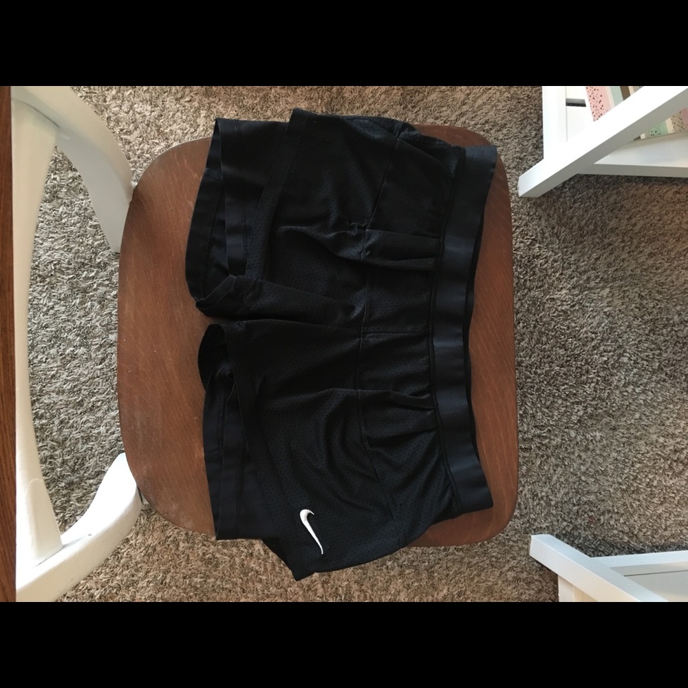 Nike mesh shorts with spandex lining built in